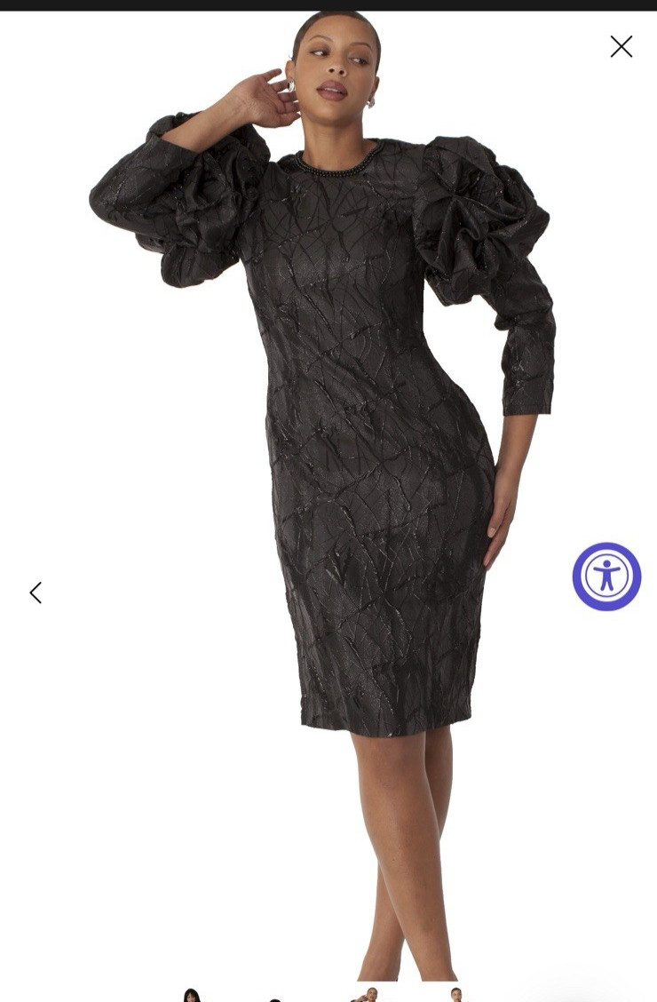 TALLY TAYLOR  DRESS/RETAIL$180/SIZE 16/LENGTH 40"/LINED/NEW WITH TAG/BLACK