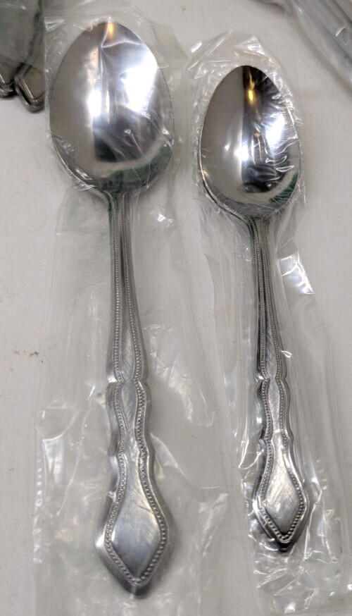 Vintage National Stainless 50 Piece Flatware Set Middlebury Japan (New Complete)