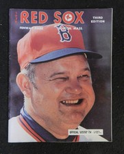 1978 YANKEES vs RED SOX 1 GAME PLAYOFF PROGRAM DENT HR. ORIGINAL 