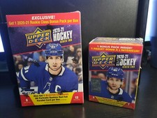 2020-21 Upper Deck Hockey Series 2 Young Guns Rookie Cards Mega + Blaster Lot