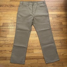 Vintage Levi’s Brown Corduroy Pants Size 38x30 Men Made In USA
