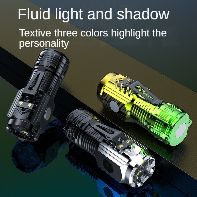 Mini Flashlight Flash Super Power Waterproof Outdoor Travel