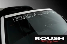 ROUSH WINDSHIELD DECAL VINYL CUSTOM BANNER 4X40
