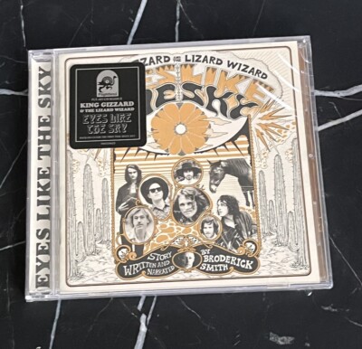 King Gizzard & the Lizard Wizard Eyes Likes the Sky with HYPE sticker sealed NEW
