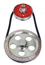 Empi Red Crank Pulley Kit For Vw Beetle - Stock Size - 8650