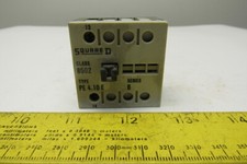 Square D 8502-PE 4.10 E Series B Auxiliary Contact Attachment Block 600V 12A