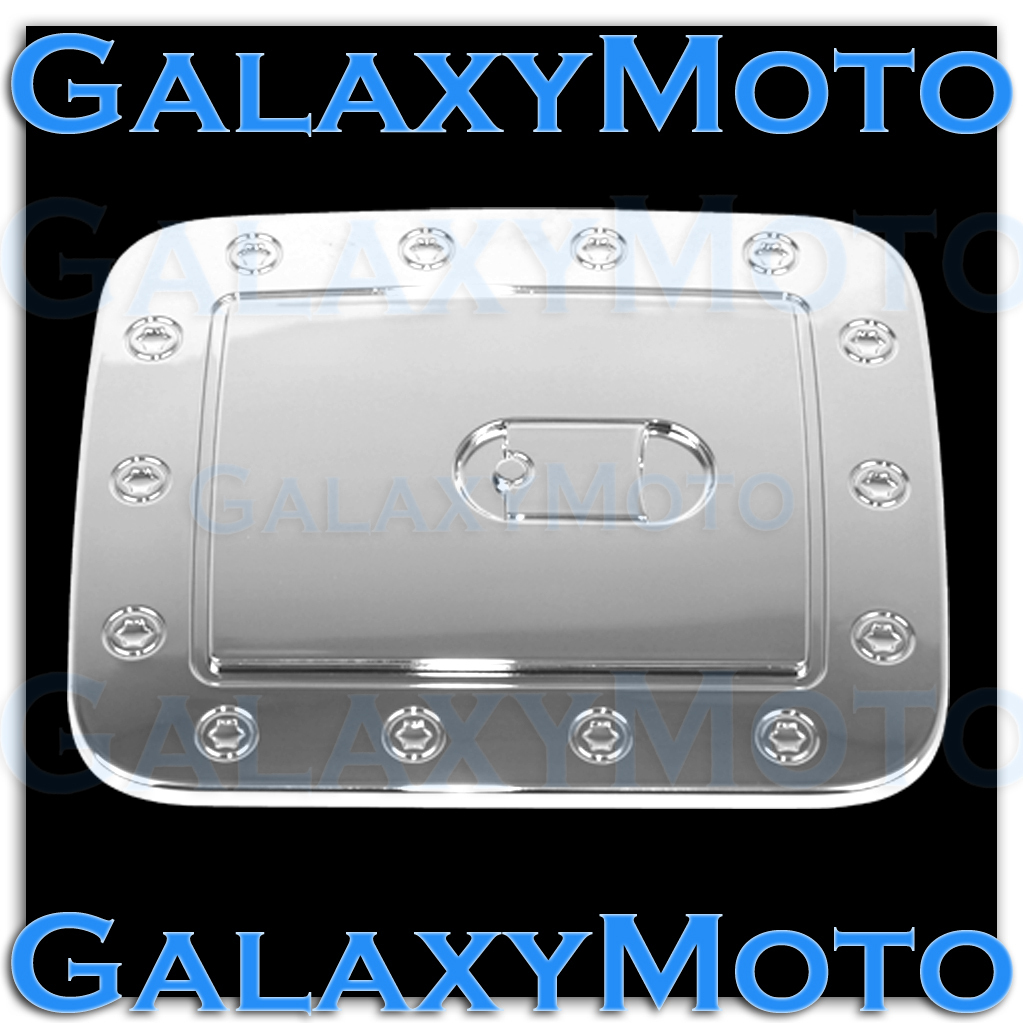 Triple Chrome Fuel Gas Door Cover Fit 1316 20132016 Nissan Pathfinder