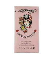 Born Wild by Ed Hardy Eau De Parfum Spray for Women 1.7oz New Box