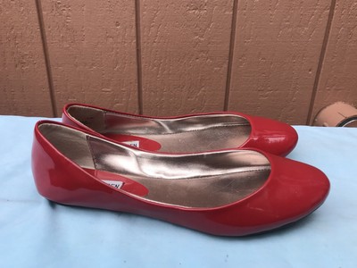 steve madden red flats