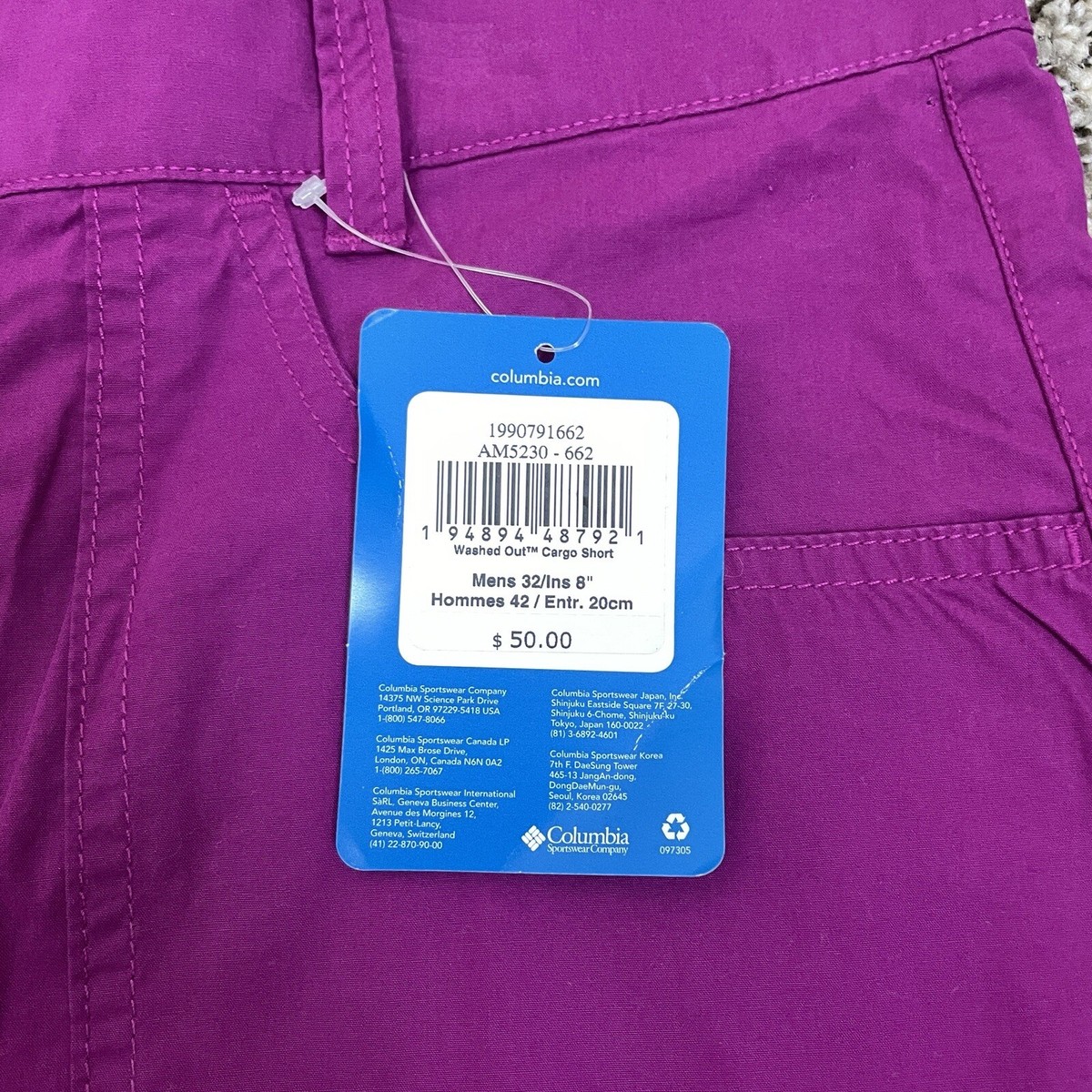ベリー Columbia Washed Out Cargo 8