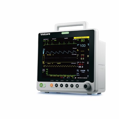 Veterinary Multi-Parameter Patient Monitor + CO2