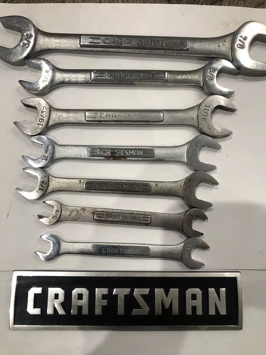 Craftsman sale end wrenches