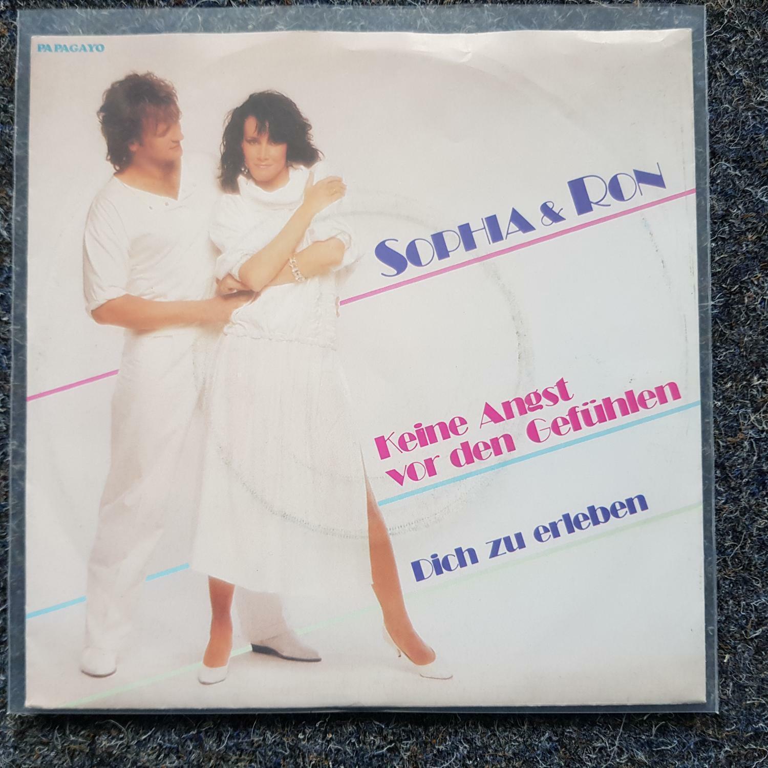 7"" Single Vinyl Sophia & Ron - Keine Angst vor den Gefühlen