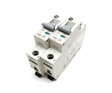 Allen Bradley 1492-SP1C050 Ser. C Miniature Circuit Breaker 1P 5A 277V LOT OF 2