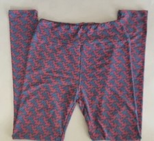 Lularoe Leggings OS Pink  Blue NWOT