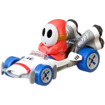 Hot Wheels Super Mario kart Shy Guy B-Dasher Diecast Car Model Toy 1/64