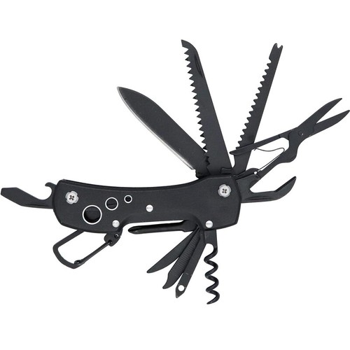 15-in-1 Multi Tool Folding Pocket Knife Outdoor Survival Scissors Screwdriver