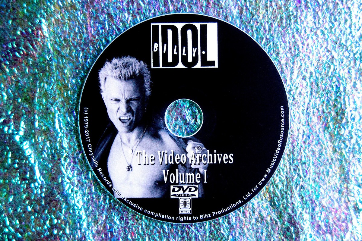 BILLY IDOL Video Archives 1978-2008 4 DVD Set Live Concerts and