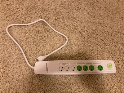 Greenlite Tier 1 Advanced Power Strip 7 Outlets /Current Sensing Power Strip New