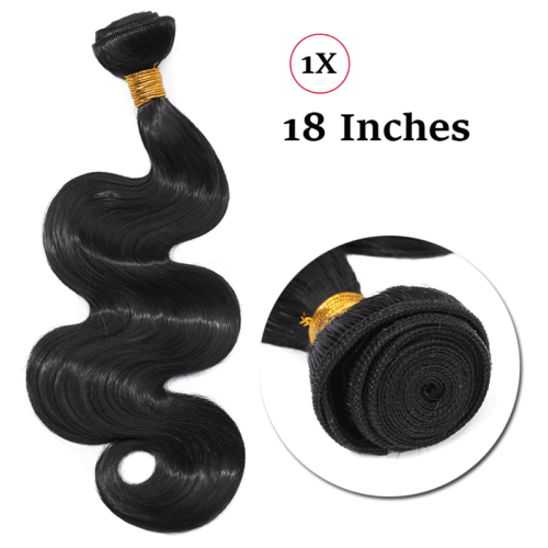 Brazilian Body Wave 100% Soft Hair Piece 3 Bundles 300g As Human Hair Extensions - Picture 18 of 27