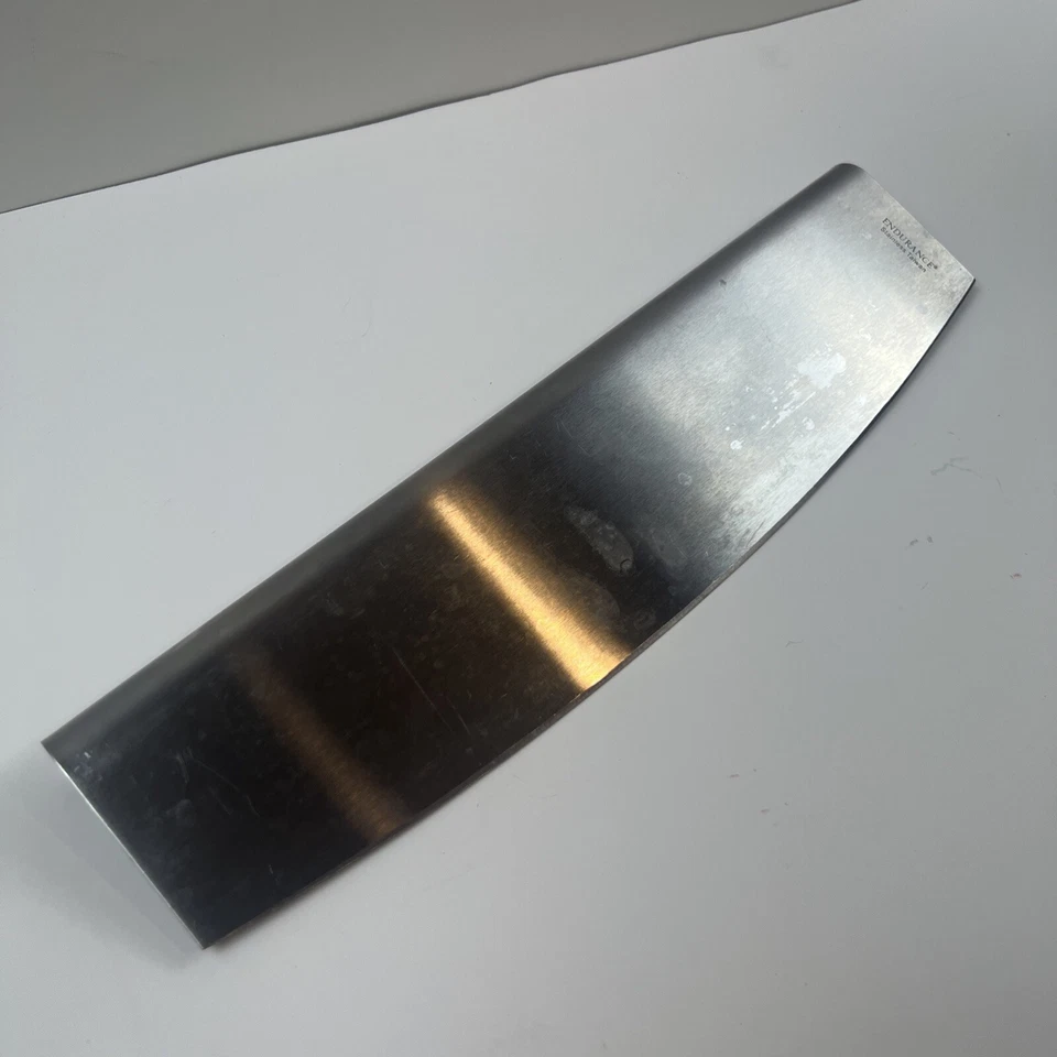 Cortador de pizza de acero inoxidable de 14" ~ RSVP Endurance original estilo basculante de clase mundial usado en excelente estado Foto 4 de 4