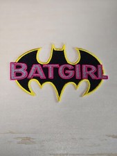 Batgirl Superhero 5-inch Iron on Embroidered ...