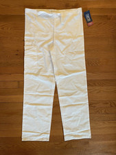 Cherokee Unisex White Comfort Scrub Pants XS NWT 500
