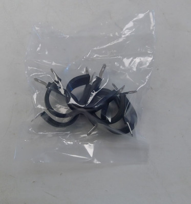 CUSHIONED HOSE CLAMPS SET OF (6) 1 1/8'' STAR-D-18BP STAINLESS STEEL MARINE BOAT