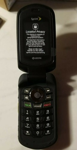 New Kyocera DuraXT Black (Sprint) Military Standard 810G Phone - Picture 2 of 6