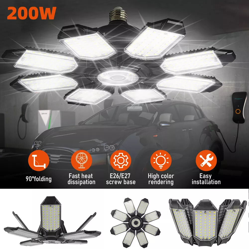 Super bright garage lights deals
