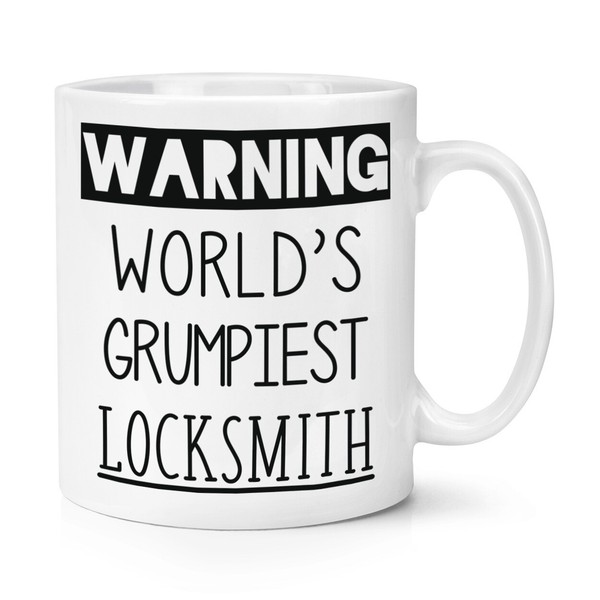 Warnung World's Grumpiest Schlosser 284Ml Becher Tasse Lustiger Witz Best Toll-image