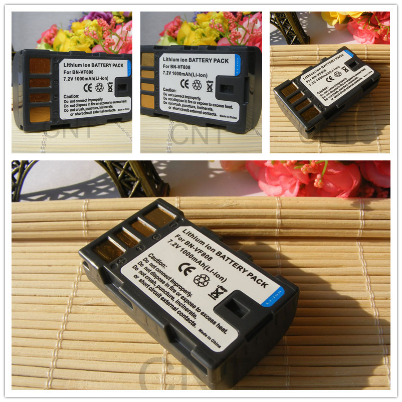Replacement Battery & Charger Set For JVC Everio GZ-MS100U, MS120