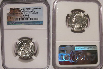 2019 W Lowell NP Quarter First W 25c NGC MS 66 West Point | eBay