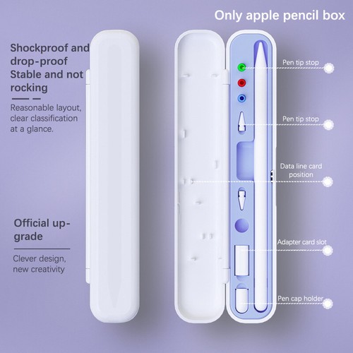 Portable Adapter Accessories Pen Tip Set Pen Box Suitable For Apple Pencil _ou - Zdjęcie 7 z 17