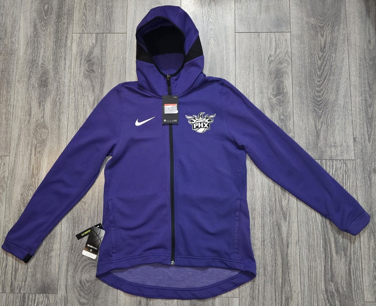 Nike Dri-Fit NBA Phoenix Suns Warm Up Performance Jacket Blue