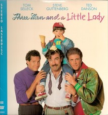 Three Men  A Little Lady Laserdisc 1139AS Tom Selleck Ted Danson LD Laser Disc
