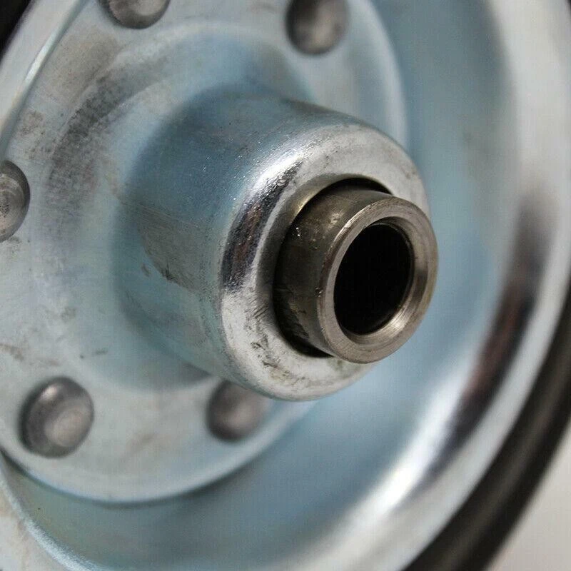 Ruota Ruote Industriali Gomma MAURER Ø 80 100 125 160 200 Carrello Portapacchi - Immagine 2 di 4