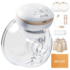 Breast pump wearable, hands free