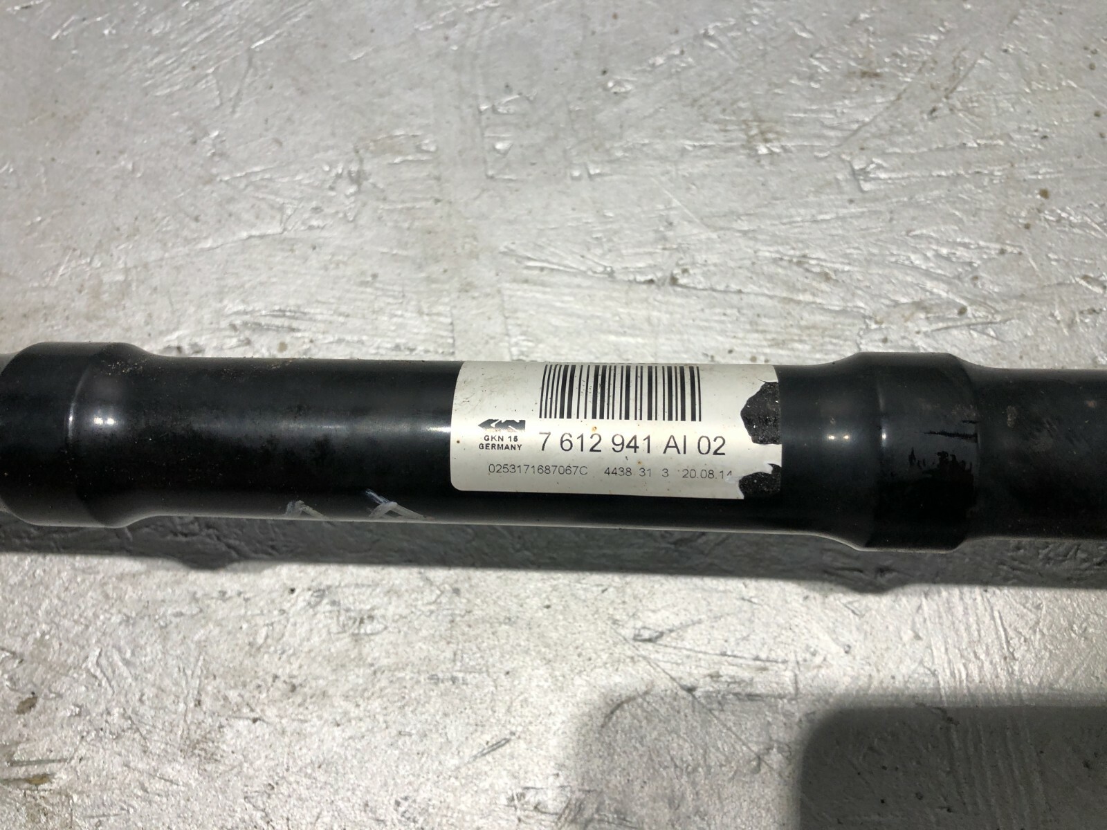 BMW F10 F11 LCI M550d Antriebswelle hinten links 7612941 online 