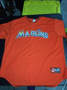 marlins jersey orange