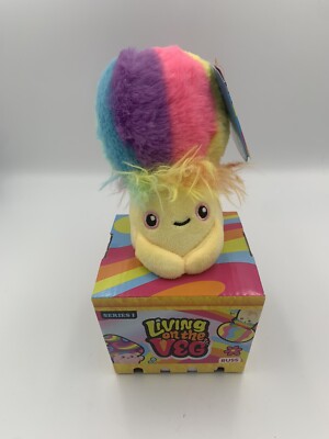 Living On The Veg #4 Quinn Mushroom Plush Russ Kellytoy Fun Guy Series 1 New!