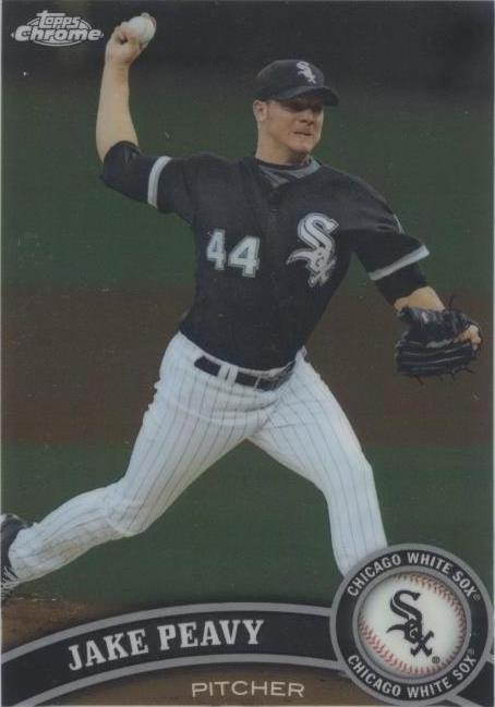 2011 Topps Chrome - Jake Peavy #92 - 1 of 1