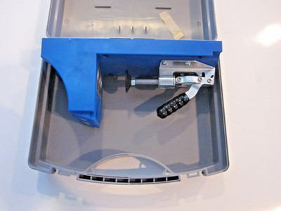 USED ONCE KREG JIG K4 SYSTEM W/ CASE - JIG & CASE ONLY