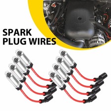 Set Of 8pcs 758ee Spark Wires Plug For 14-18 Chevrolet 1500 Silverado Corvette