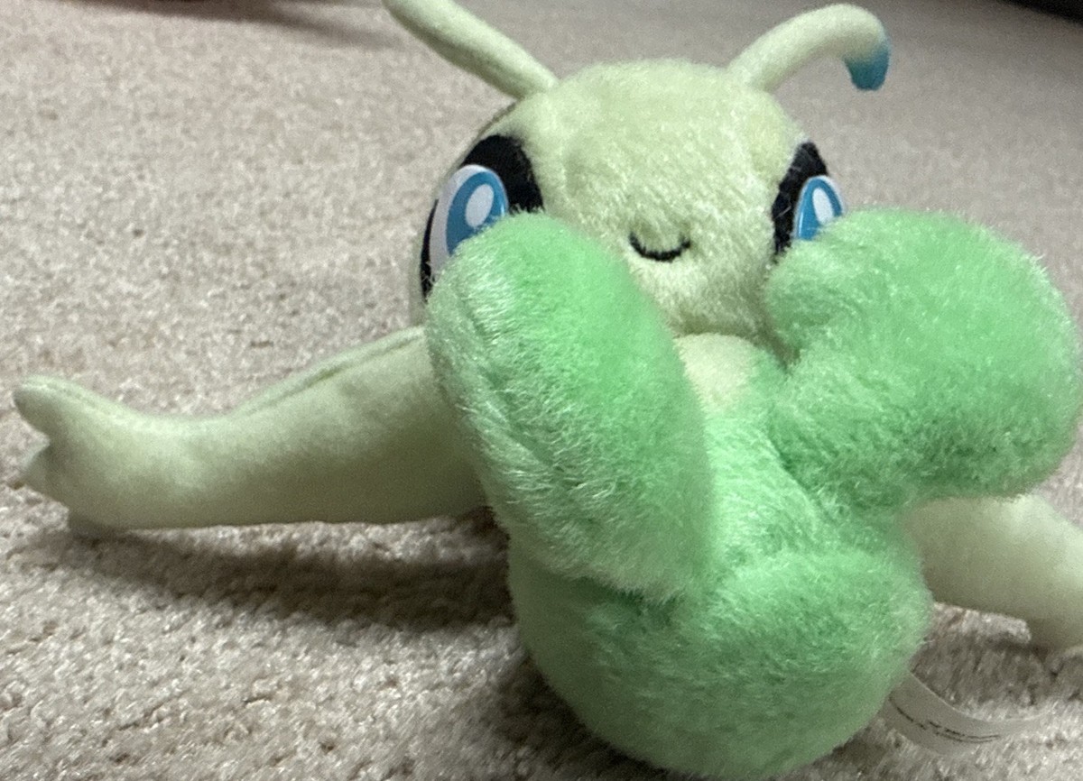 HTF 2001 TOMY Celebi Plush Stuffed Toy super cute Japan excl. | eBay