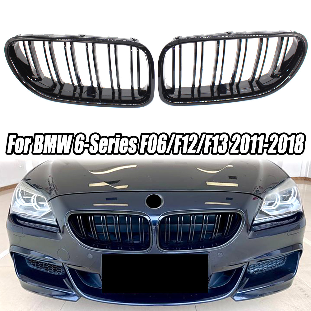 Front Kidney Grille Grill For BMW 6-Series F06/F12/F13 2012-2016 Coupe 640i 650i