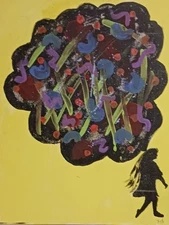 Acrylic Canvas Painting, 16x20, by R.B.