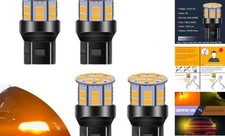 7440 LED Bulb Amber Turn Signal Light, Super Bright WY21W T20 7443 Amber Yellow