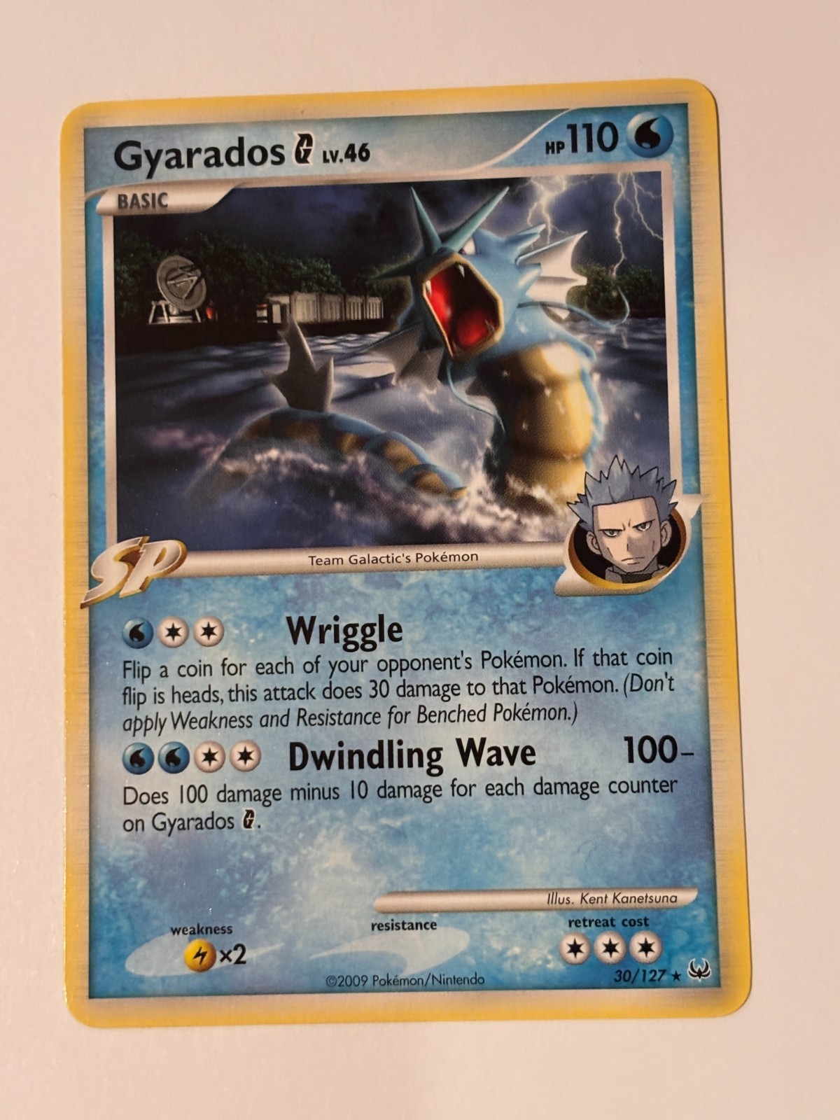 Gyarados G 30/127 Platinum Base Set Rare NM Pokemon Card