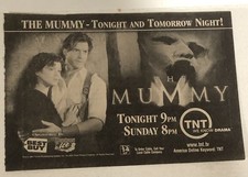 The Mummy Brendan Fraser Movie Print Ad Rachel Weisz Arnold Vosloo TPA10